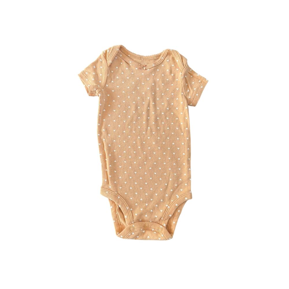 Carters Baby Bodysuits Onesies Set Girls Elephant Blue Gold 6 Months - Picture 3 of 5